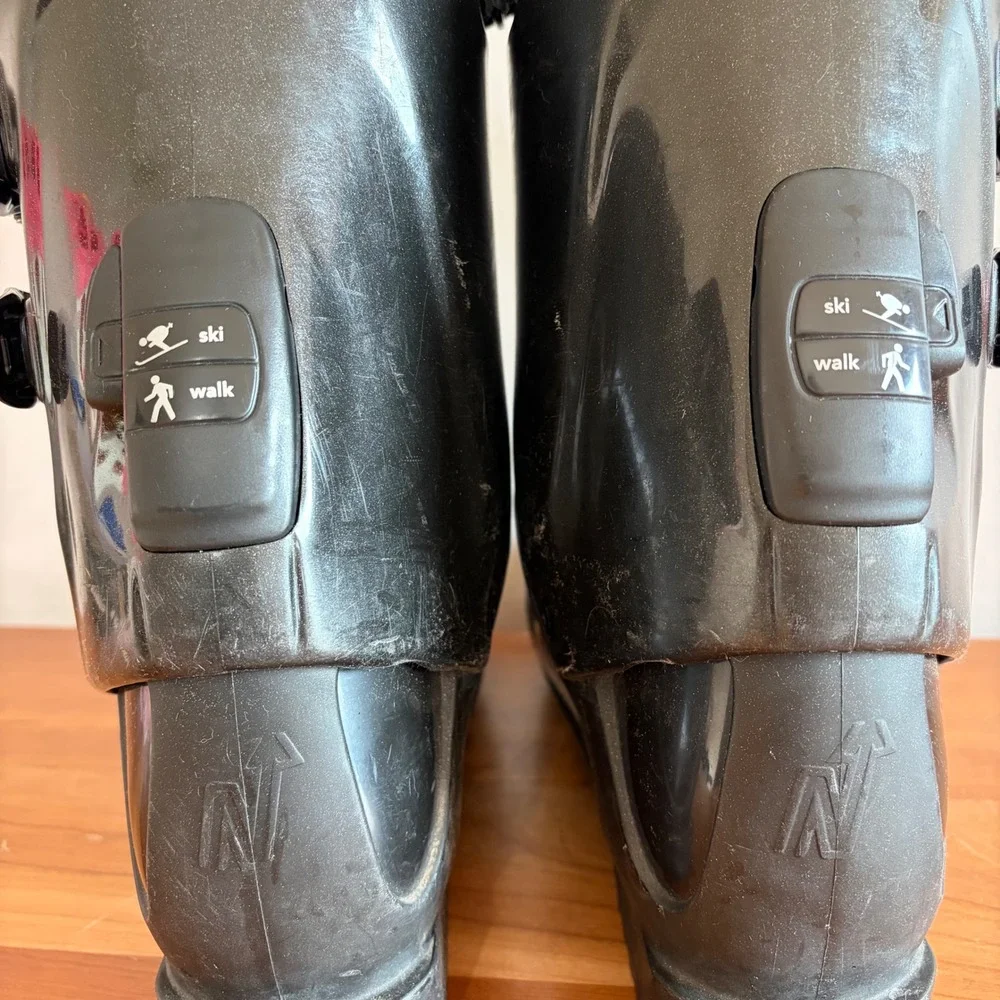 Nordica T3.1 Mens Downhill Ski Boots Black Size 29.5 330mm Made in Italy